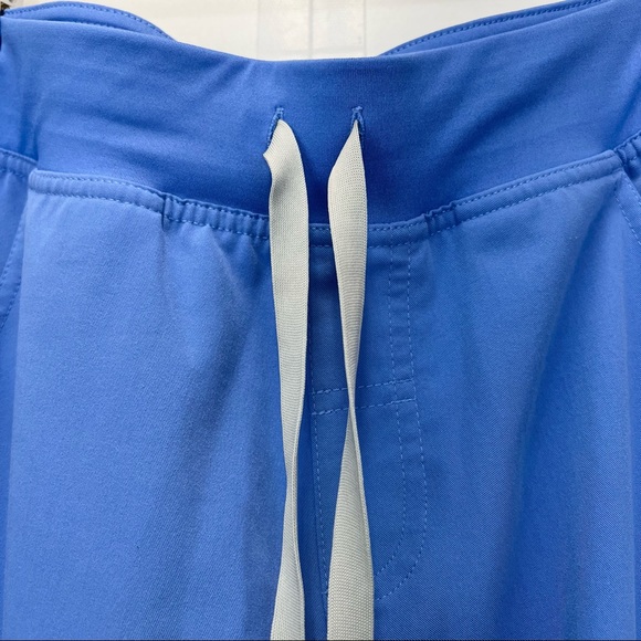 FIGS Kade Cargo Scrub Pants Ceil Blue - Picture 6 of 11